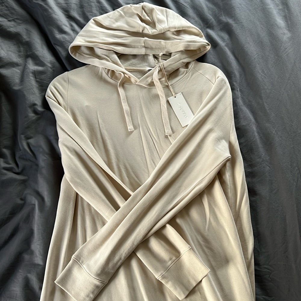 Z supply hooded sweatshirt dress